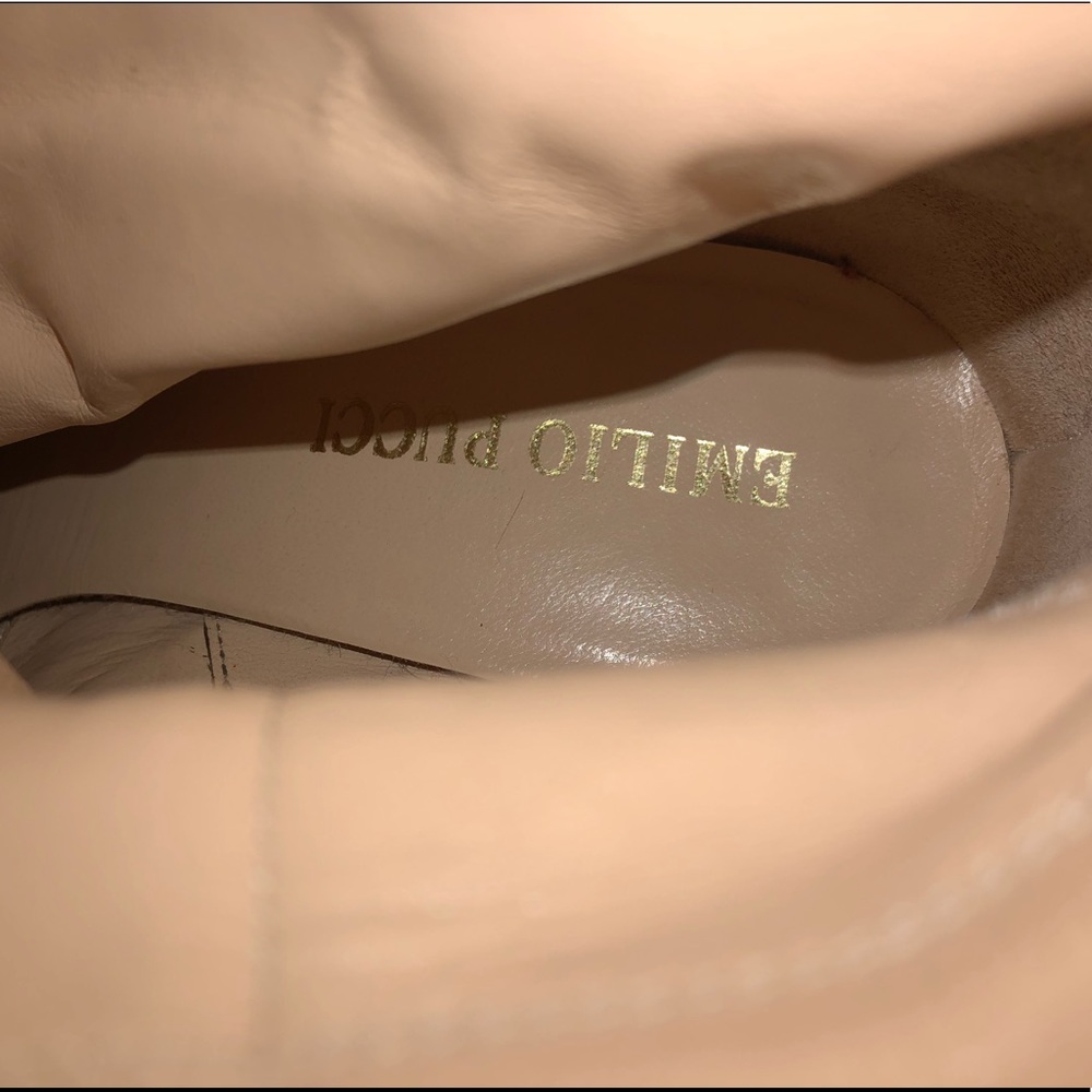 Emilio Pucci Brown Knee Boots. RETAIL: $1,250 - Picture 7 of 10